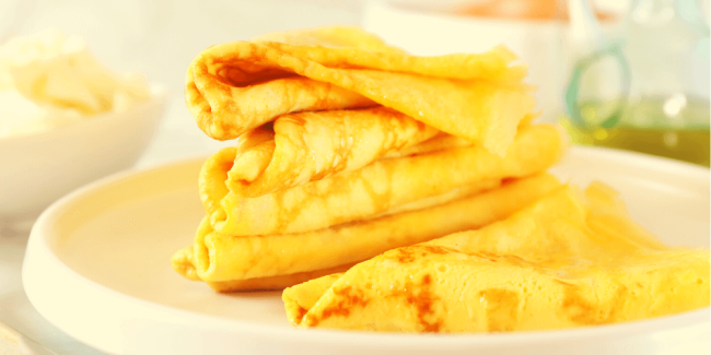 Crêpe sans œuf