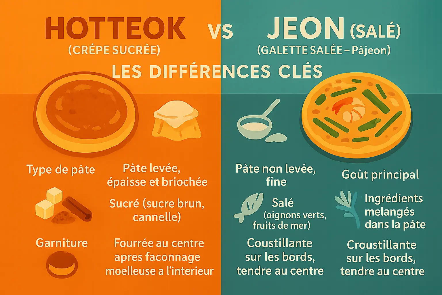 <strong>Hotteok doré à la perfection</strong>