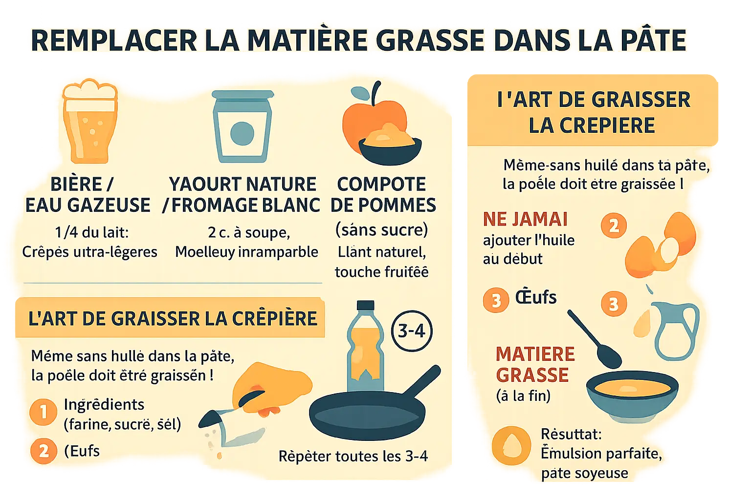 Crêpes dorées sur une bilig bretonne