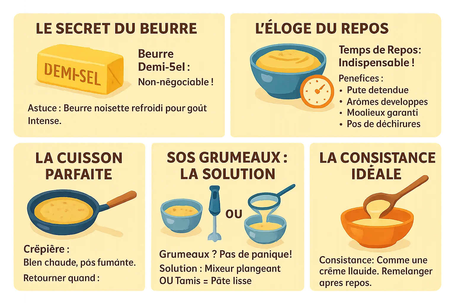 Galettes bretonnes sucrées dorées et moelleuses