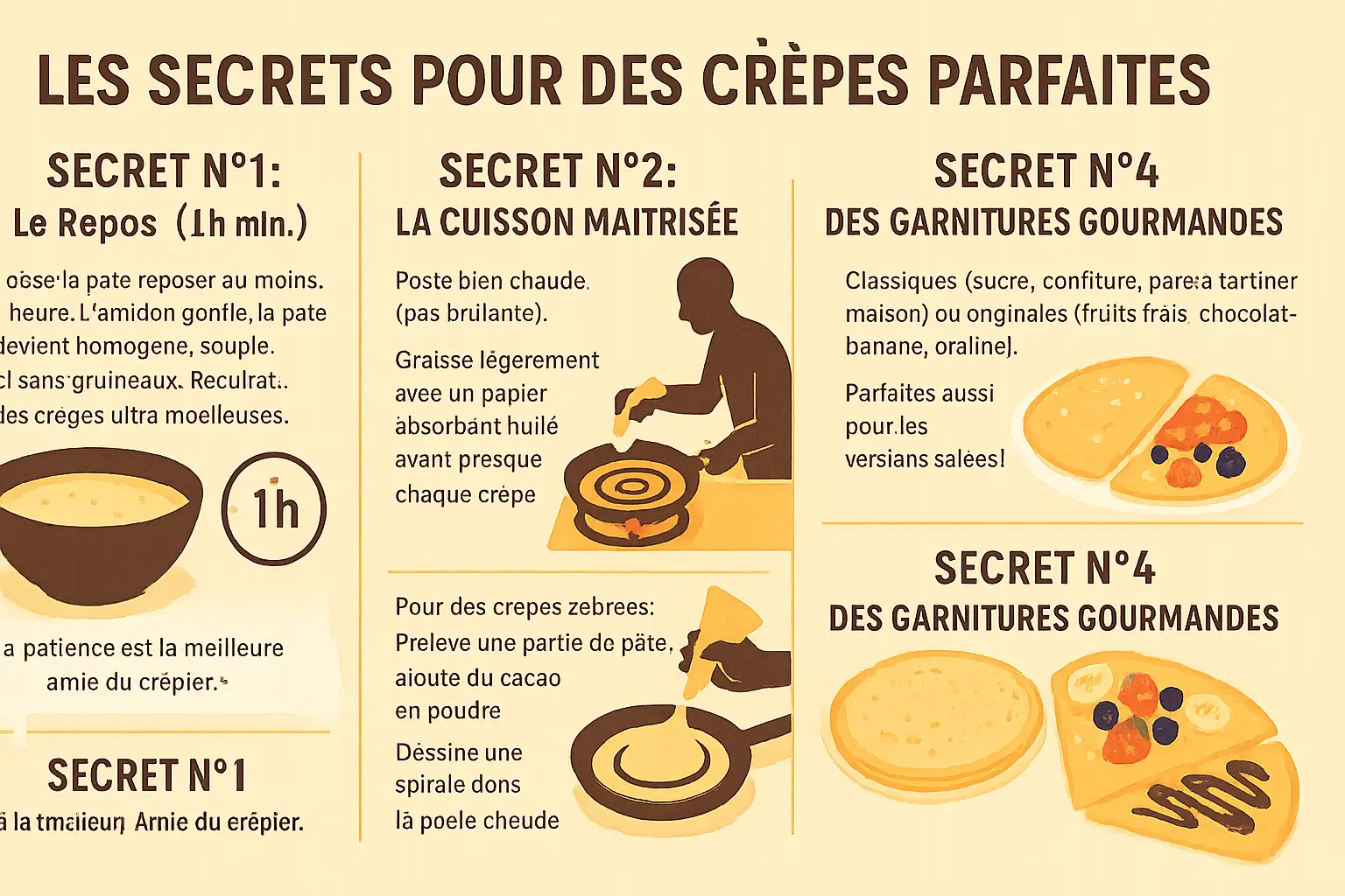 <strong>Crêpes en cuisson sur une crêpière traditionnelle</strong>