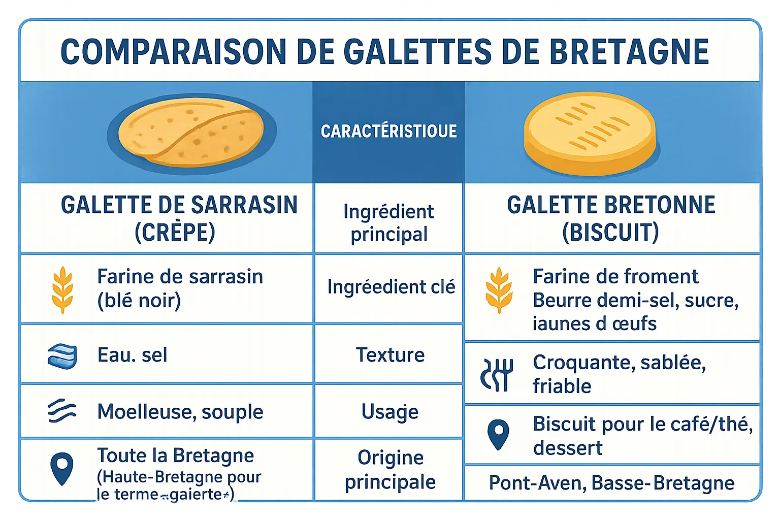 Galette Bretonne de Pont-Aven