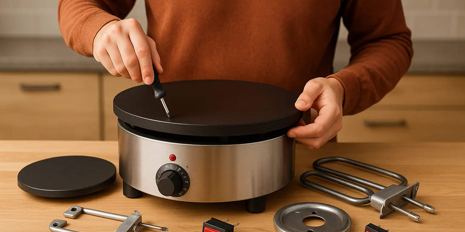 Pièces détachées crêpière Krampouz électrique