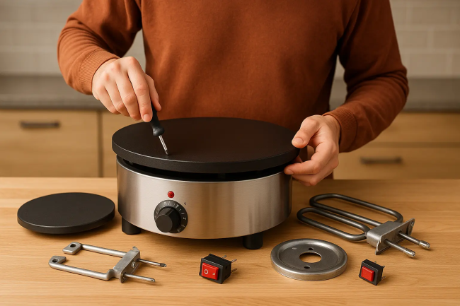 Pièces détachées crêpière Krampouz électrique