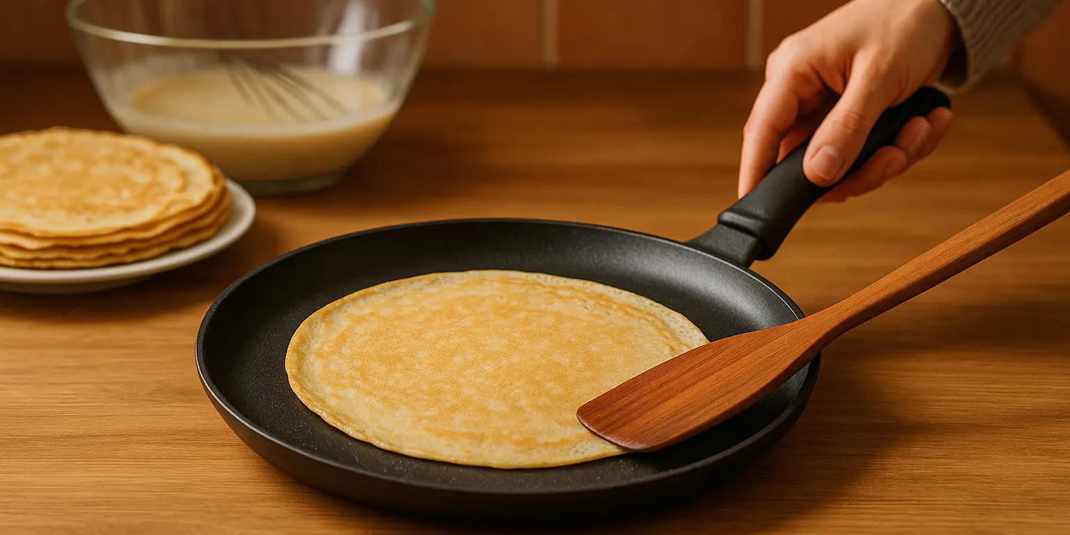 Crêpière sans pfoa et sans ptfe