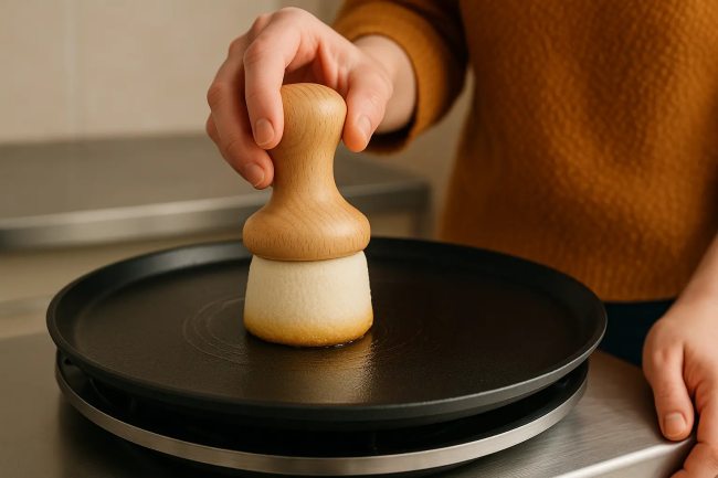 tampon graisseur crêpière