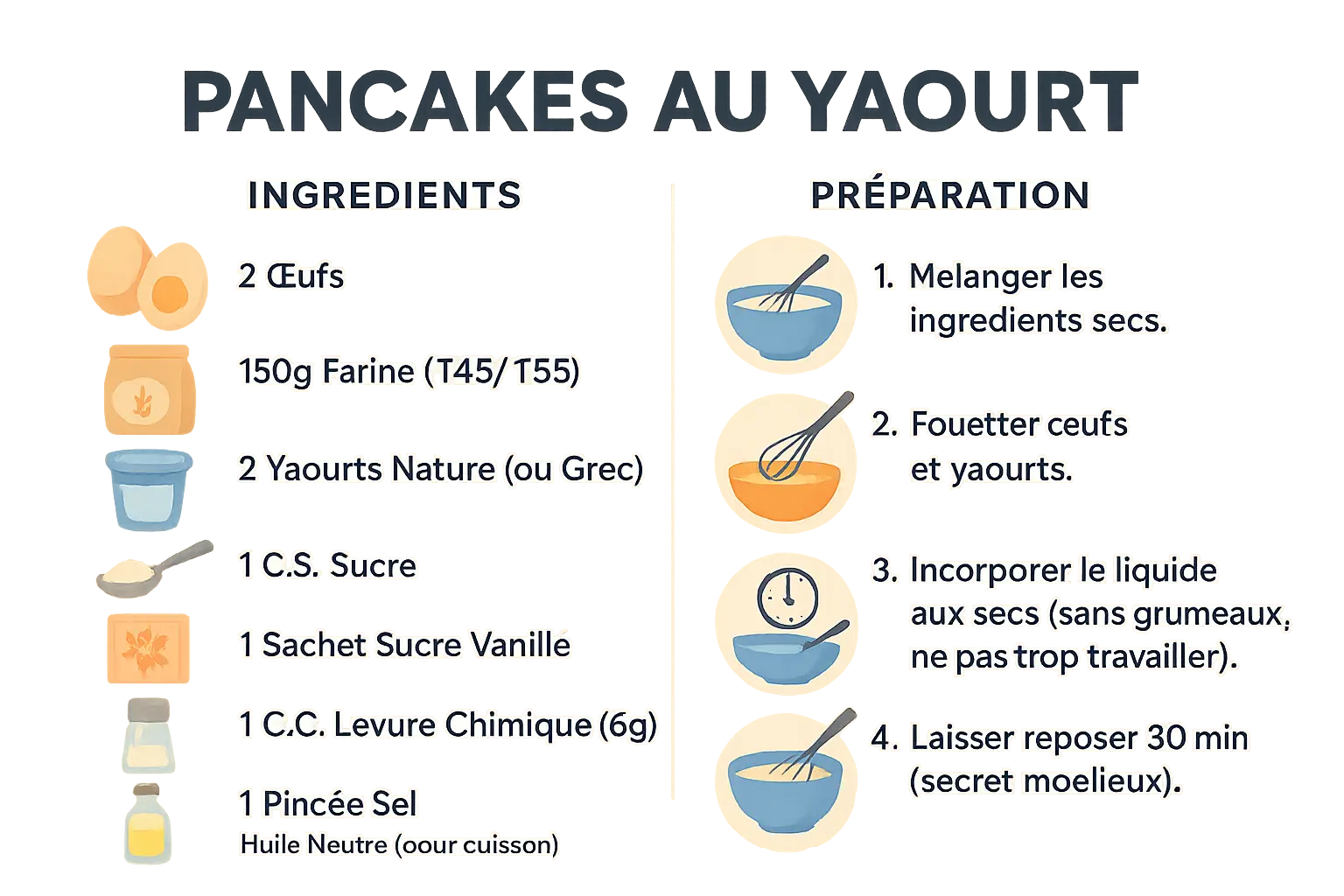 Pancakes au yaourt empilés avec coulis de fruits rouges