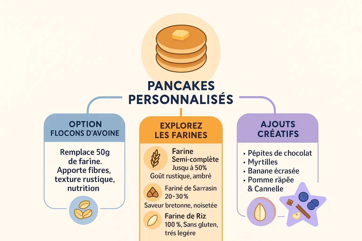 Pancakes personnalisés