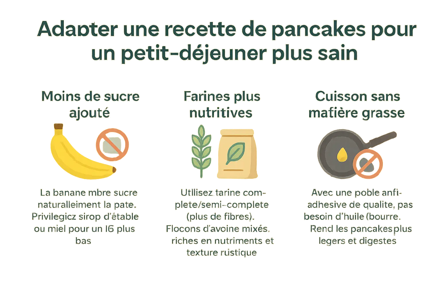 Pancakes banane-chocolat moelleux sur une poêle antiadhésive