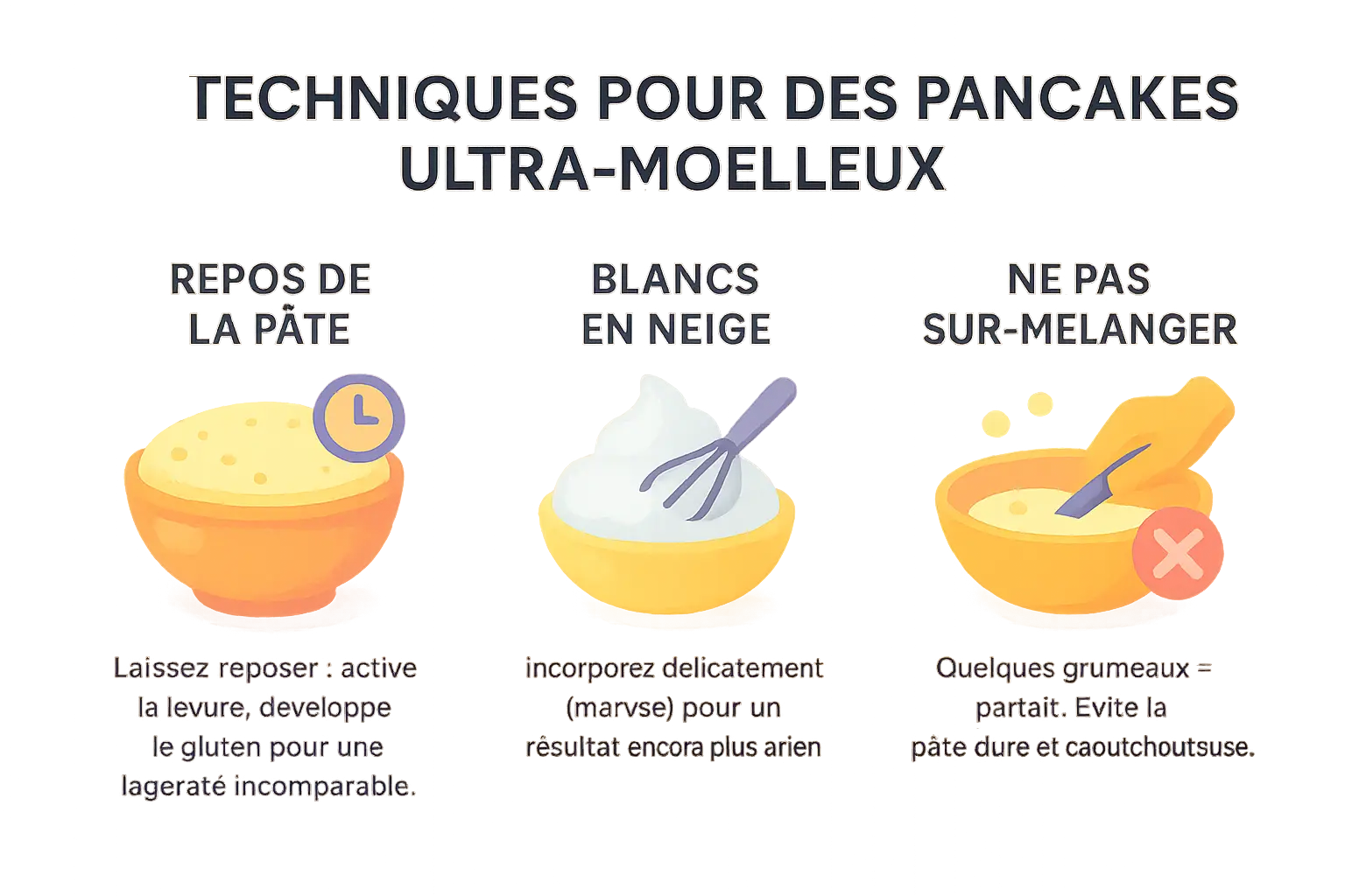 Pancakes moelleux sans sucre, recette bretonne