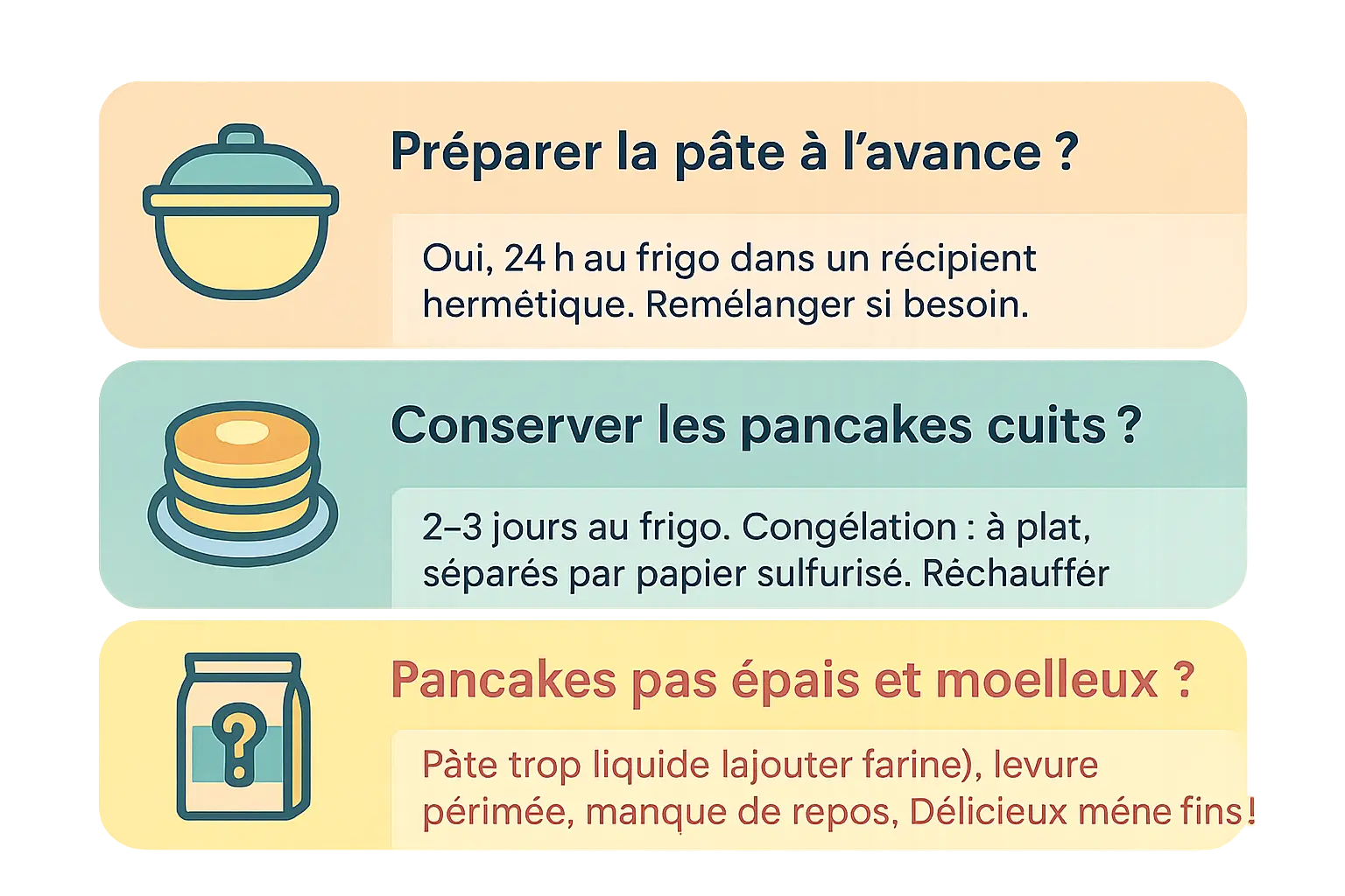 Pancakes faibles en calories disposés sur une assiette avec des fruits frais