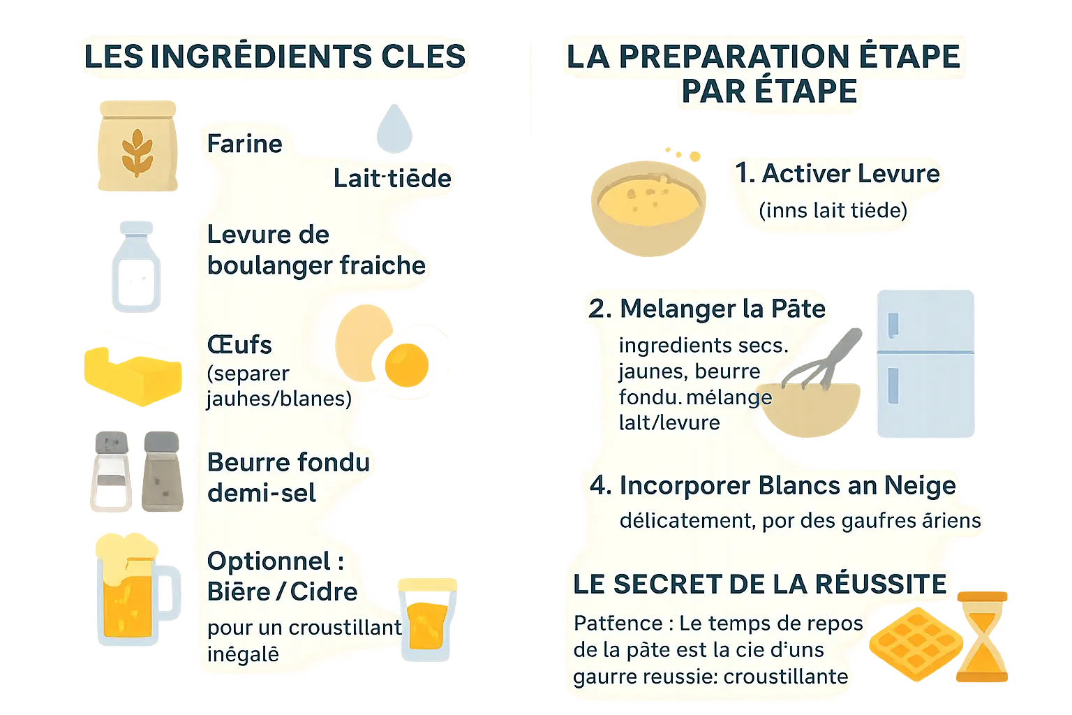 Mini-gaufres salées garnies, présentées sur un plateau d'apéritif avec avocat, truite fumée et œufs de saumon